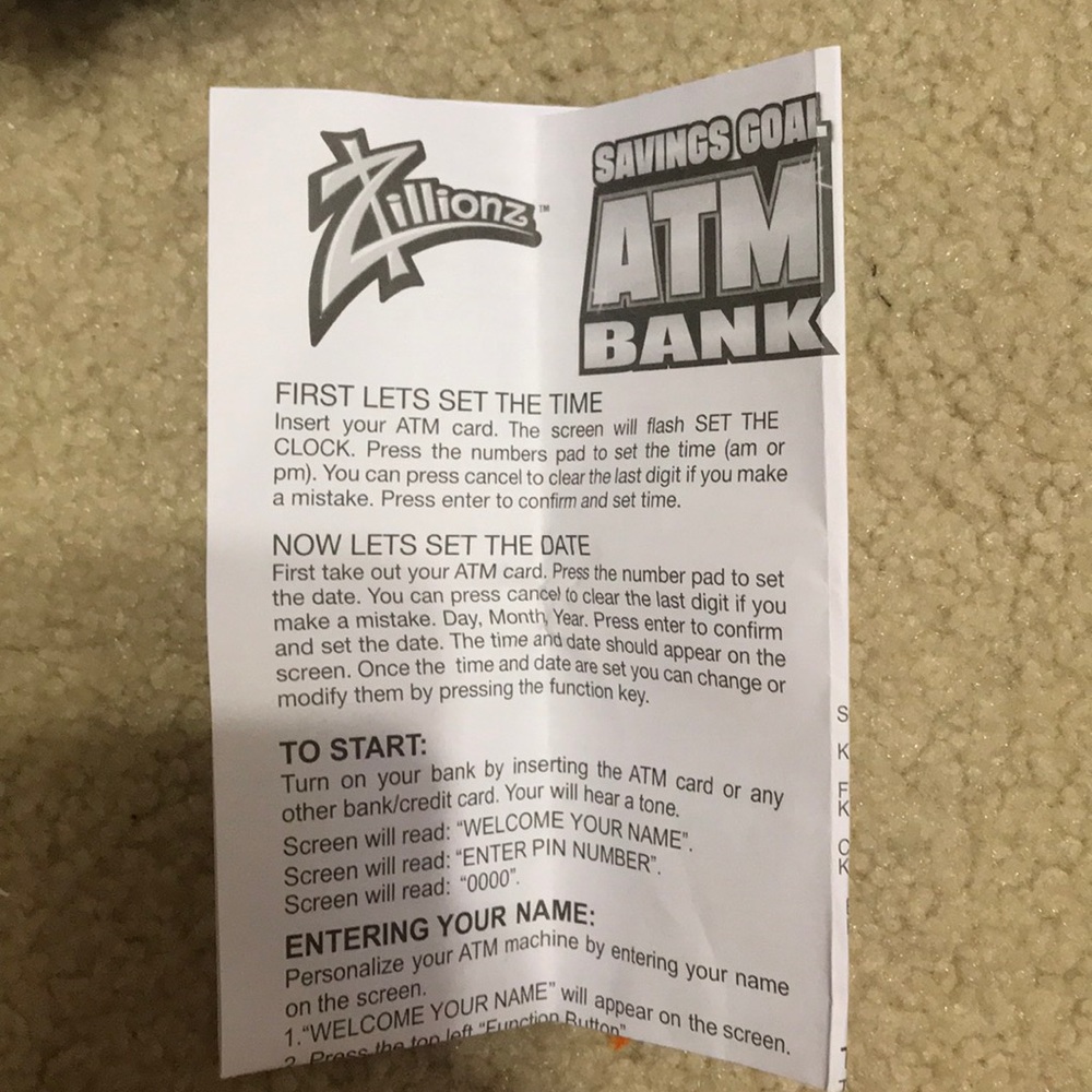 Kids Bank Machine - Picture 2 of 4